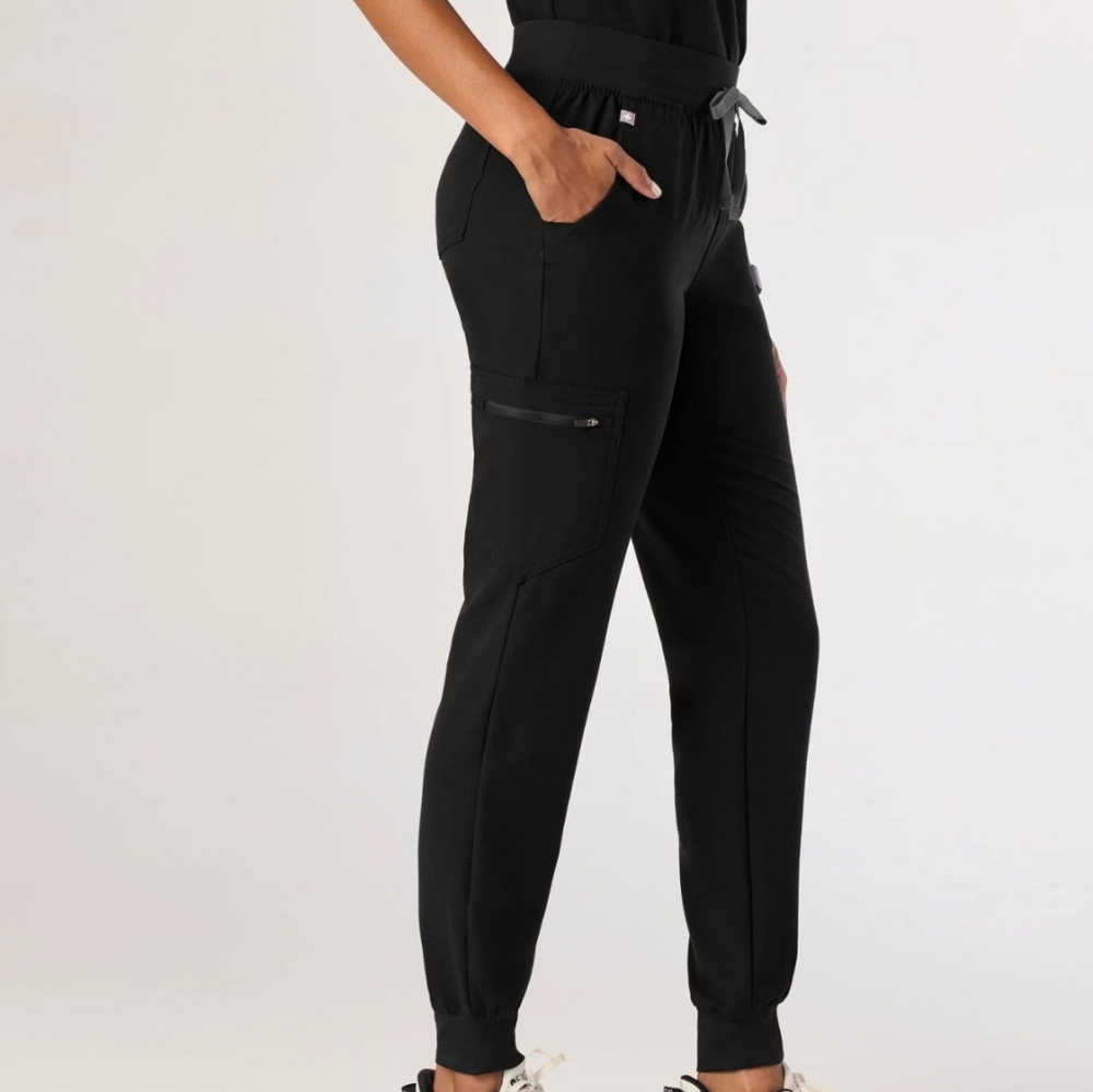 Figs zamora jogger scrub pants - Black Medium Tall